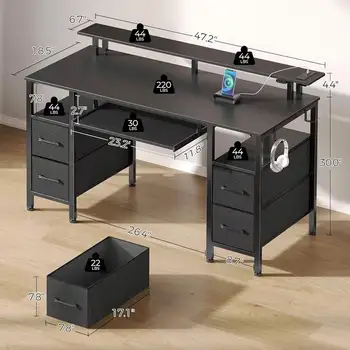 6 best sales meble do biurka komputerowego - №5