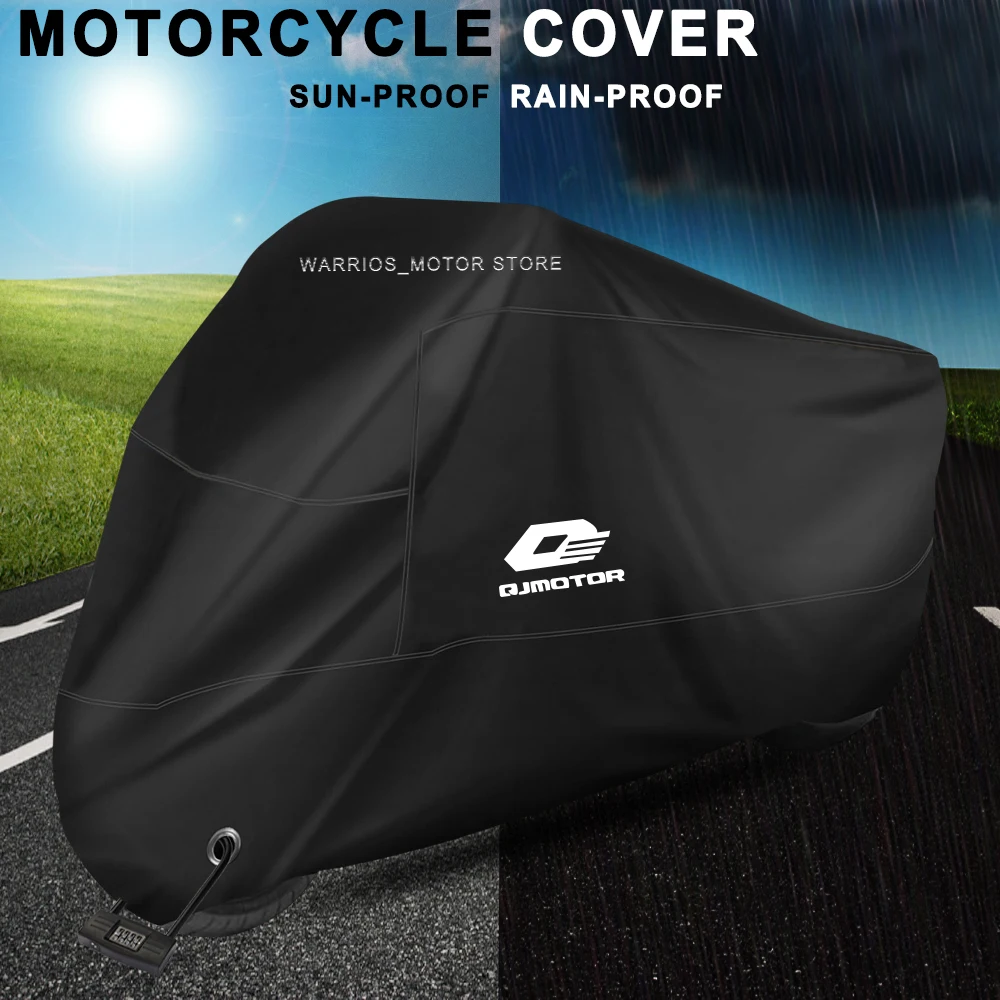 Для QJMOTOR QJ SRT 800 800X 800SX 800 SRT 550 600 700 SX X Чехол для мотоцикла Защита от ультрафиолета Пыль Снег Водонепроницаемый чехол для мотоцикла
