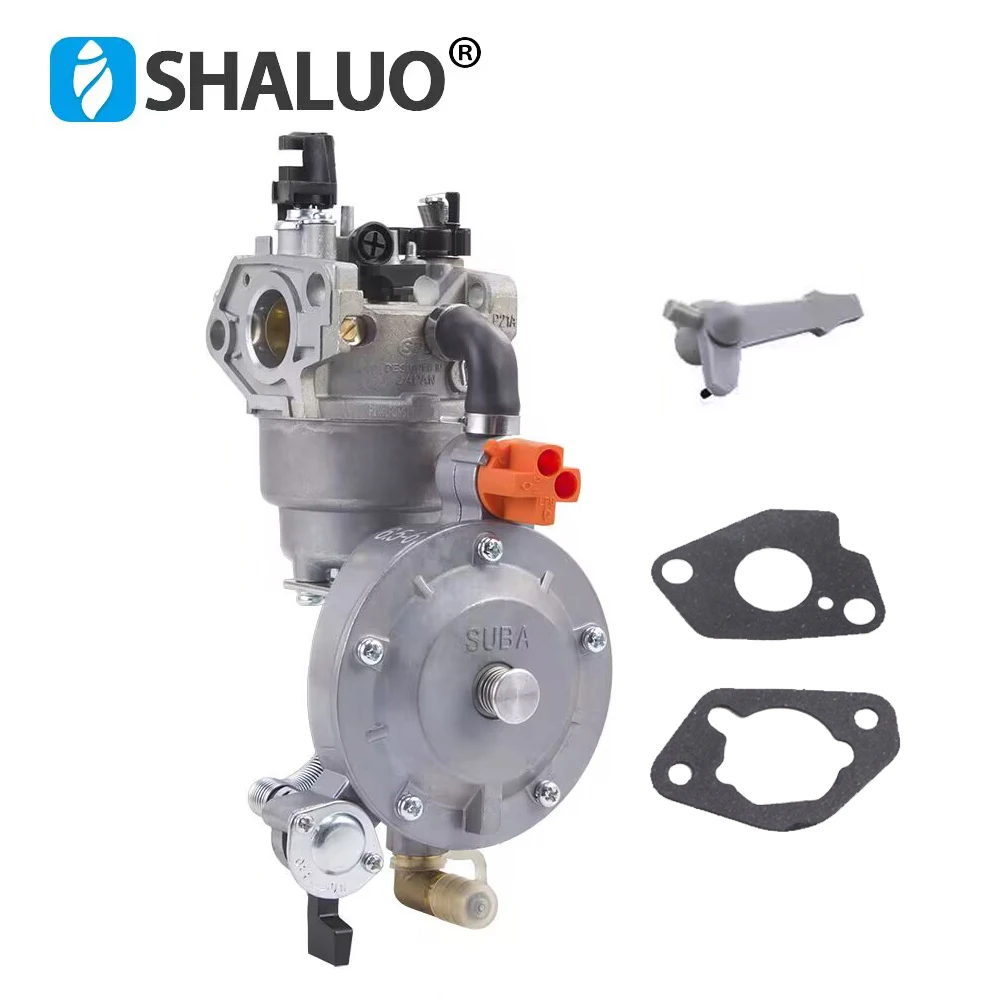 

GX270 177F Gasoline Gas Engine LPG Carburetor Dual Fuel NG Conversion Kit For Water Pump Generator Accessories 3KW 9HP P21A-LPG