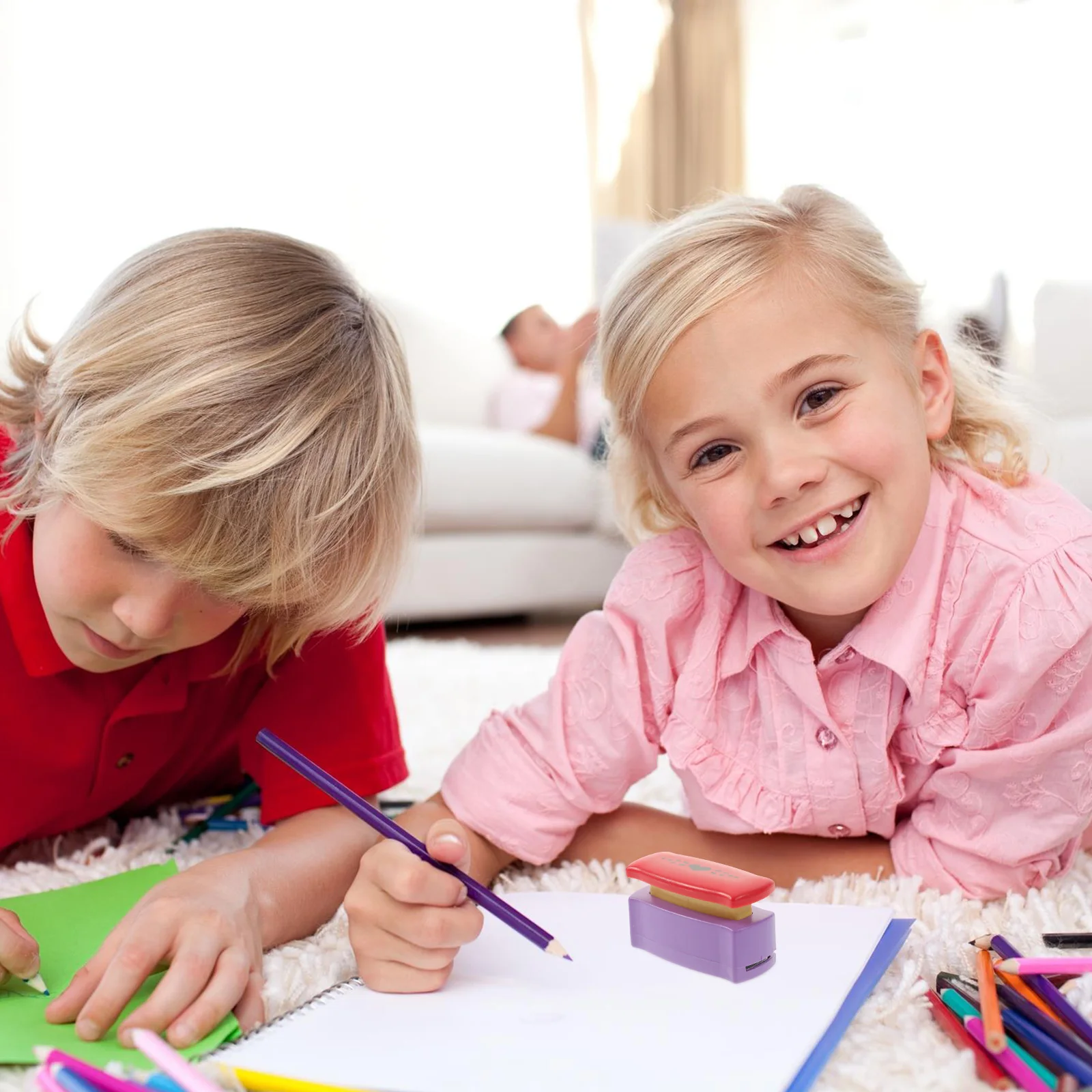 

DIY Paper Craft Tool Kids Scrapbook Hole ABS Plastic Art Supplies Pattern Paper Punch Card Making Punch Lovely Shape