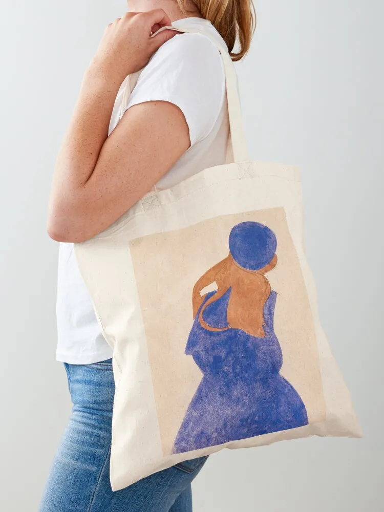 EGON SCHIELE - Standing Girl, Back View 1908 Tote Bag foldable reusable bag Canvas bag Women's shopper personalized tote