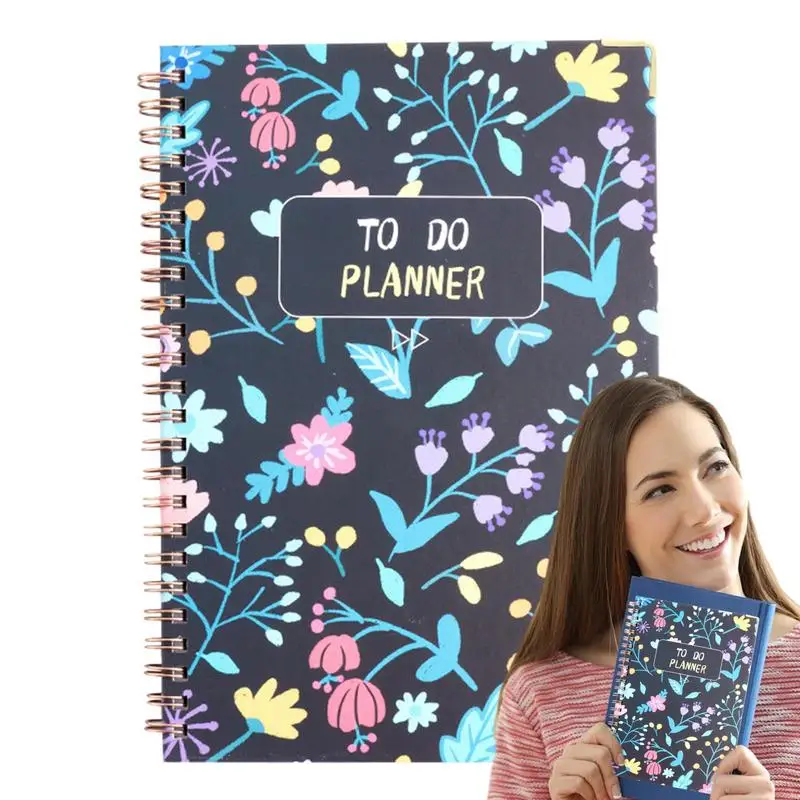 

To Do List Pad A5 Portable Efficient Appointment Planner Multi-Functional Smooth Writing Task Checklist Organizer Planner