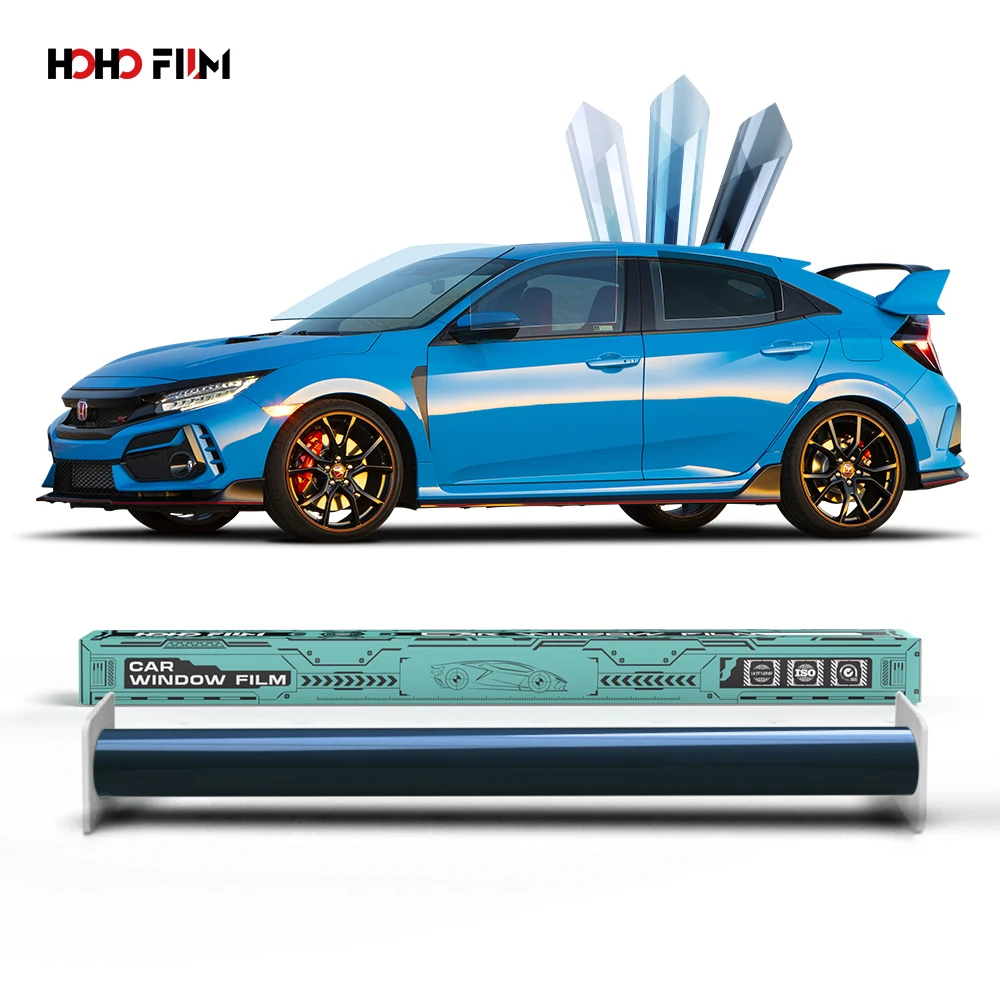 2025 فيلم نافذة السيارات السيراميك الأشعة تحت الحمراء رفض ارتفاع الحرارة رفض السيارات نافذة الفيلم 99% الأشعة فوق البنفسجية حجب نافذة السيارة تينت