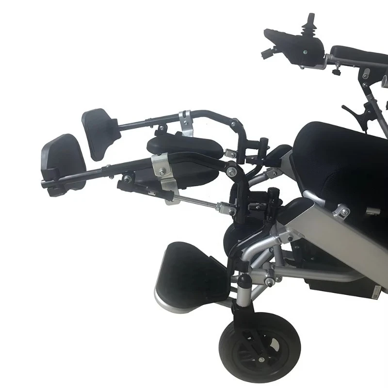 Swing‑Away Footrest, Multi‑Adjustable 3‑Level Leg Rest Spare Replacement Part for Wheelchair