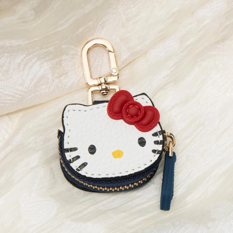 Sanrio Hello Kitty Personalizowany Kreatywny Skórzany Brelok do Kluczy KT Kot Modne Dodatki Odzieżowe Prezenty na Boże Narodzenie i Urodziny