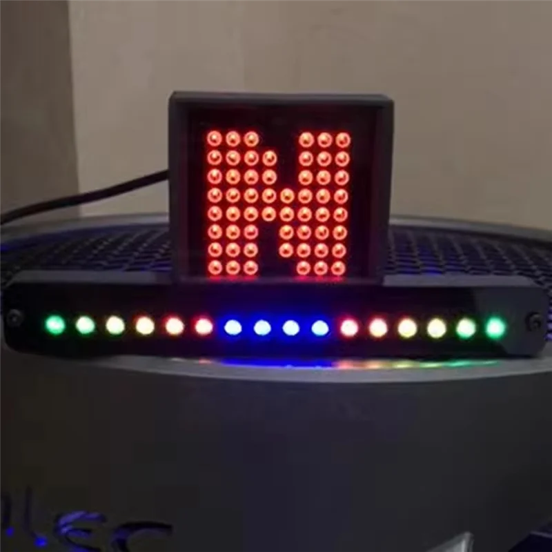 Medidores de pantalla de tablero de juego de carreras de simulación de A34M-PC para instrumento de volante Thrustmaster T300