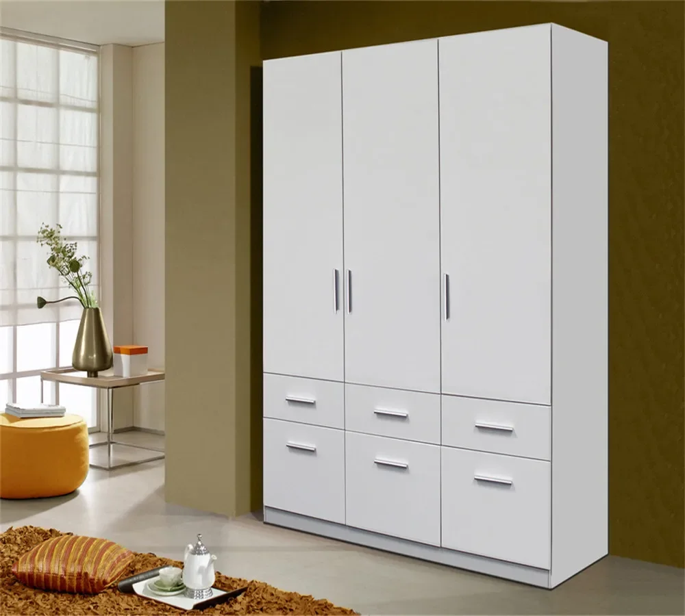 

White Modern Madam Closet Wardrobe With Sliding Doors