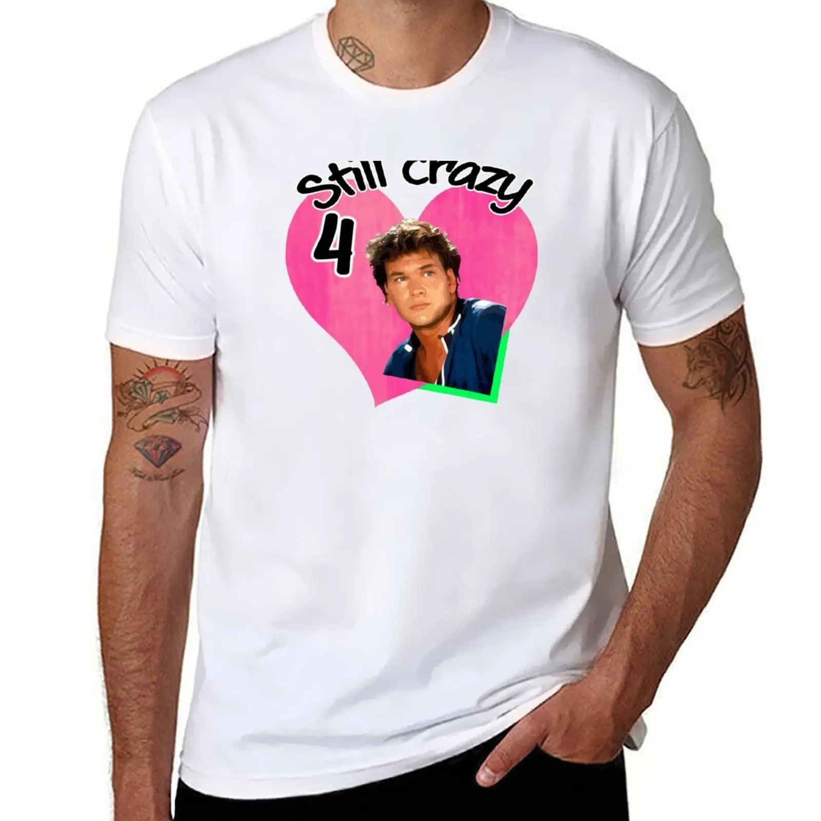 

Crazy 4 Swayze T-Shirt t shirt for man man graphic t shirt T-Shirt