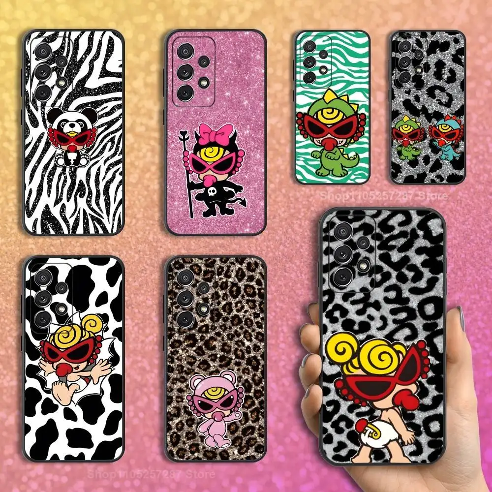 

Cartoon H-Hysteric M-Mini Phone Case For Samsung S22,S21,S20,S10,S9,S25,S24,S23,Ultra,FE,Plus,Lite,Soft Silicone Black