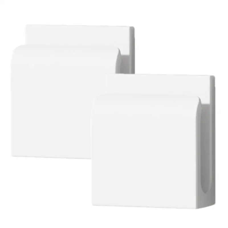 Charging Cord Organizer 2 Pcs Adhesive Cord Management Charging Block Cable Management Adhesive Cable Organizing For Wall