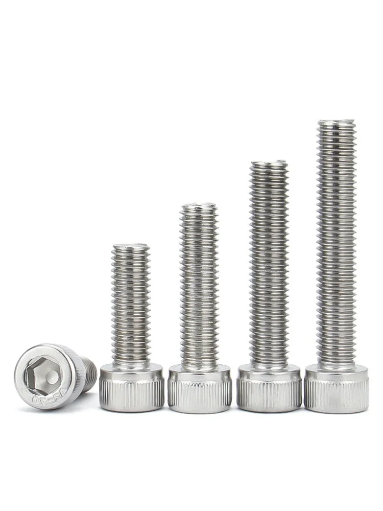 M4 M5 M6 M8 M10 M12 Left hand thread Hex Hexagon Socket Screw Reverse thread Cup Head Allen Bolts 304 Stainless Steel DIN912