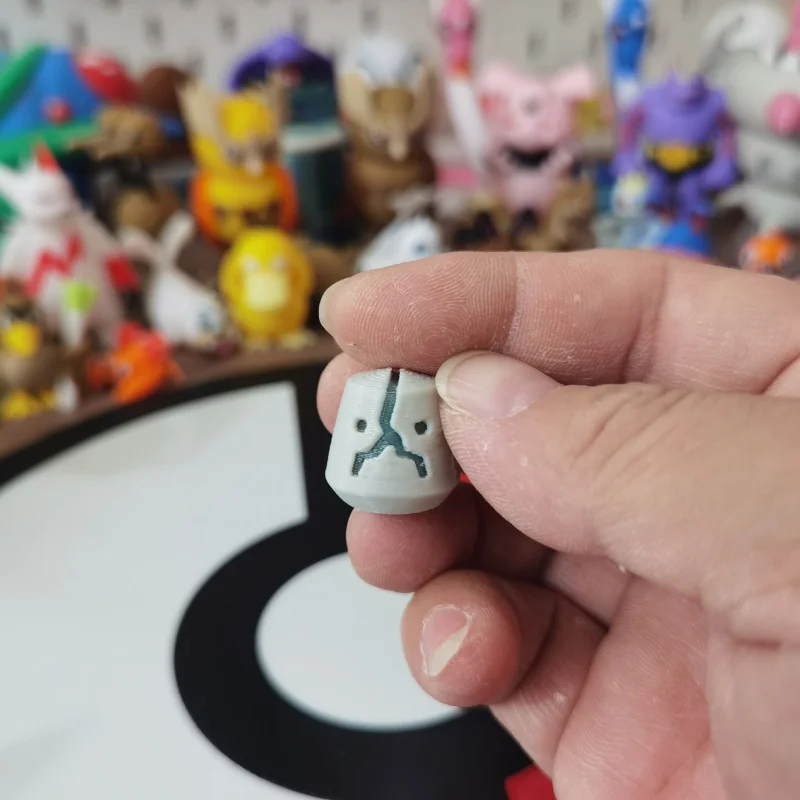 Nieuwe Anime Pokemon Spiritomb Slaking Figuur Aandeel Wereld 1:20 Diy 3D Afdrukken Karakter Kawaii Desktop Decoratie Model Speelgoed