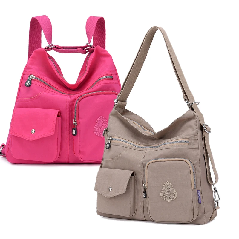 Neue 2022 frauen Damen Schulter tasche Weibliche Messenger Tasche Reise Handtasche Hohe Qualität Nylon Umhängetasche Bolsas Feminina