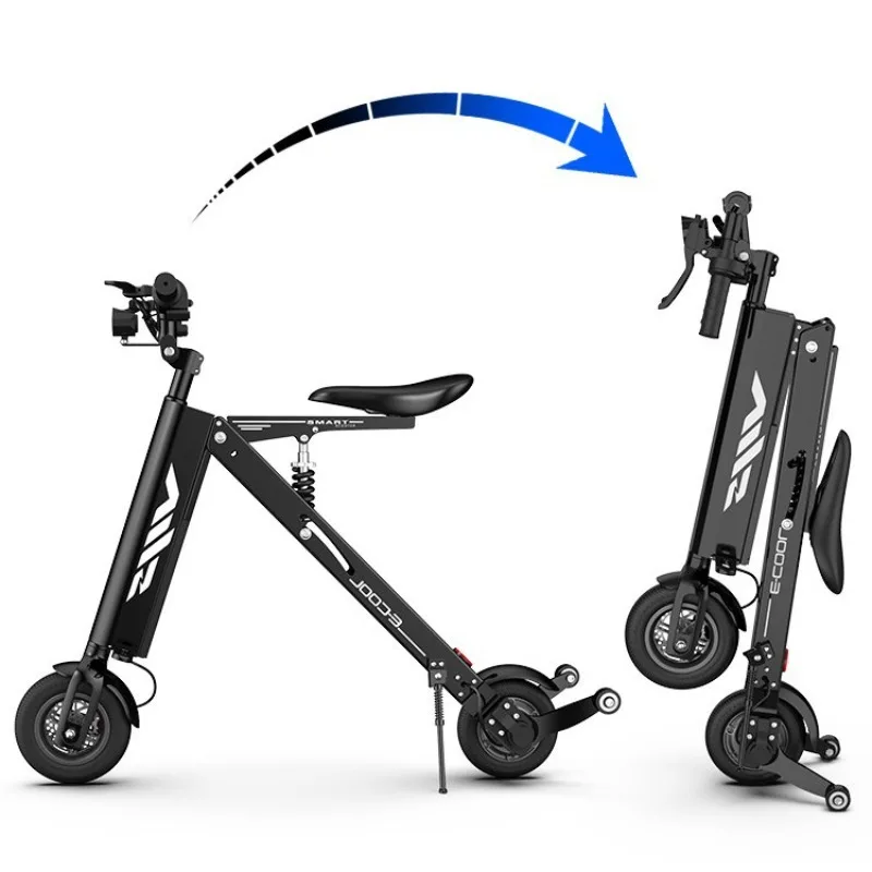 Small Compact Electric Scooter Convenient Two-wheel Electric Scooter Vehicle Commercial Furniture Monopattino Elettrico ZY60DDC