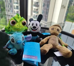 Disney Store Ratatouille stitch Groot PASCAL Cheshire cat Magnetic Lucky Rabbit Shoulder Plush Toy