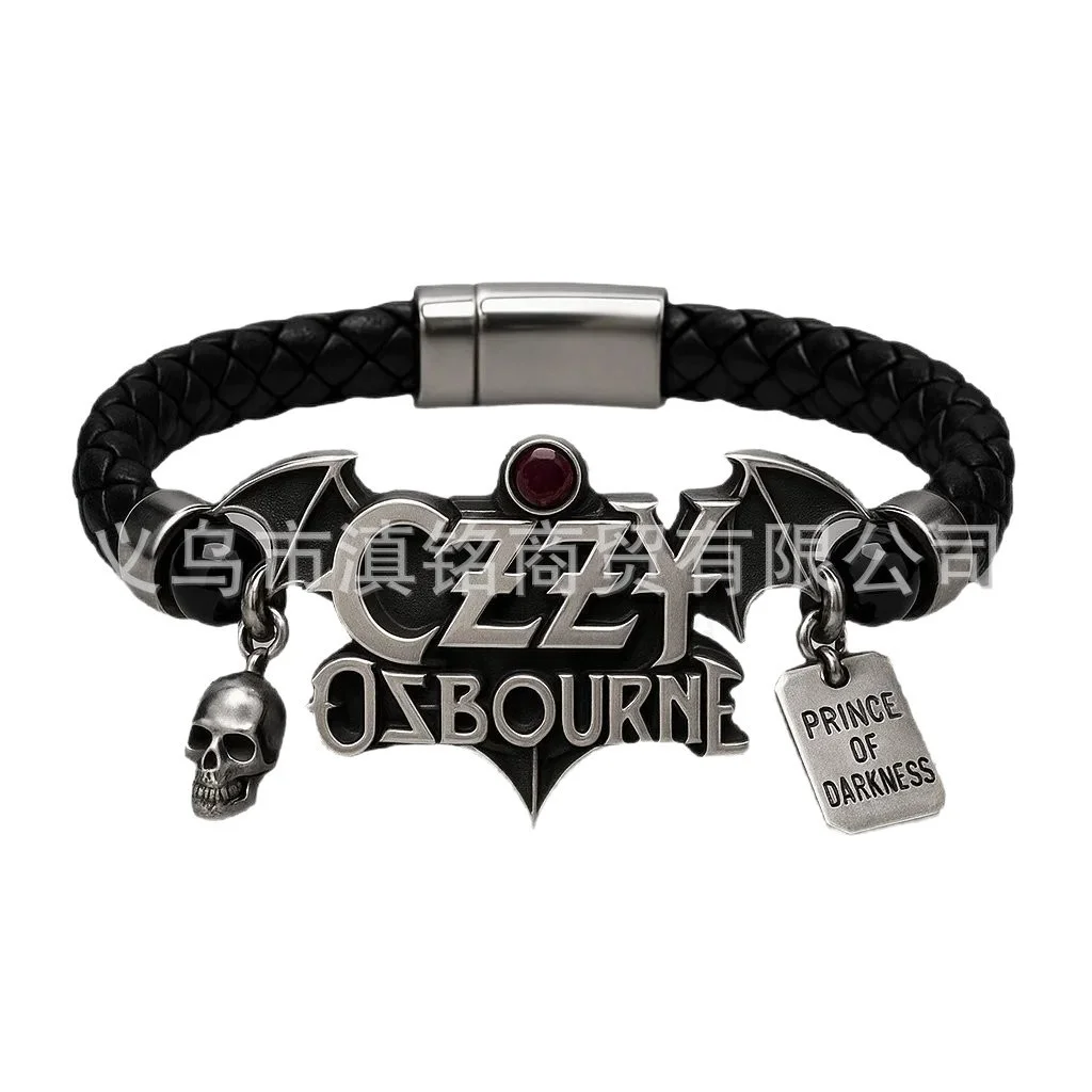 Ozzy Osbourne طبعة محدودة سوار روك باند مجوهرات موضة معصمه تحصيل ملحق لعشاق الموسيقى الرجال النساء هدية #4