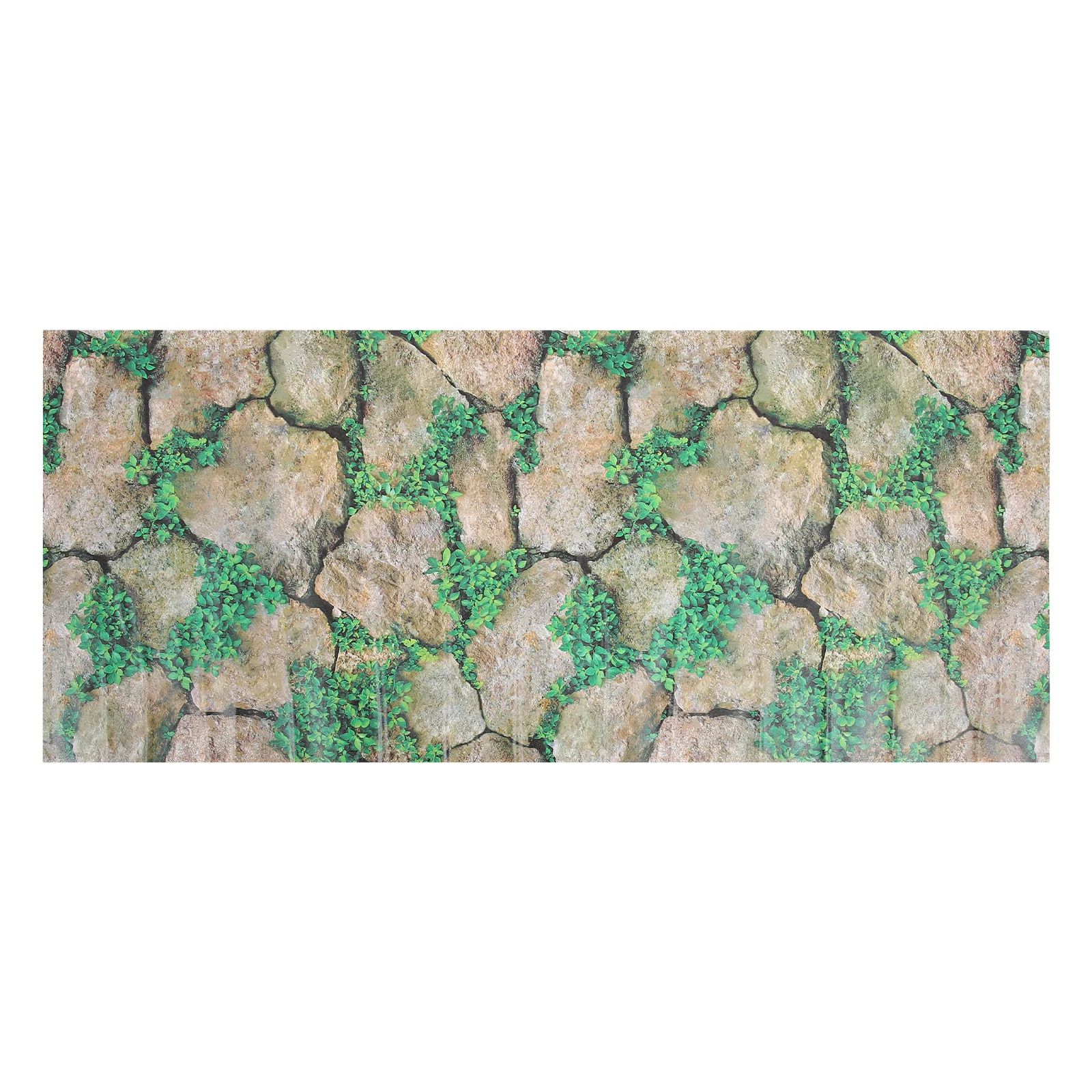 

Rock Stickers Reptile Tank Background Thickened Paper Vivid Rocks Pattern Safe Easy Use Remove Terrarium Enclosure Pets Decor