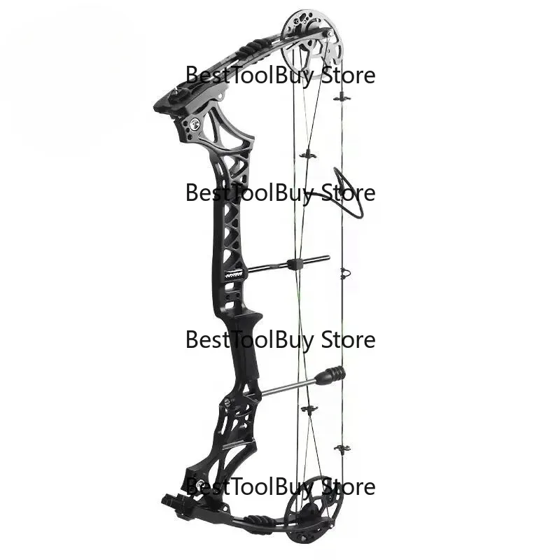 

Compound Bow And Arrow Set Draw Weight 30-70lbs Adjustable Outdoors Hunting Shooting Archery Sports Equipment