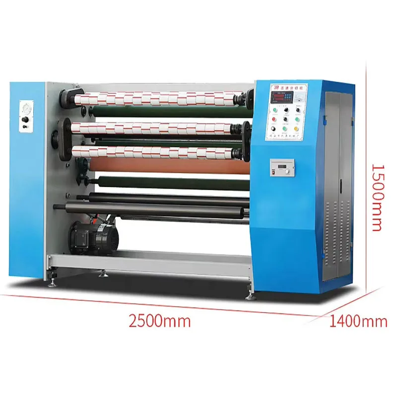 

Hot Sale Automatic Bopp Slitting And Rewinding For Cutting Adhesive Tape Runwo Hine