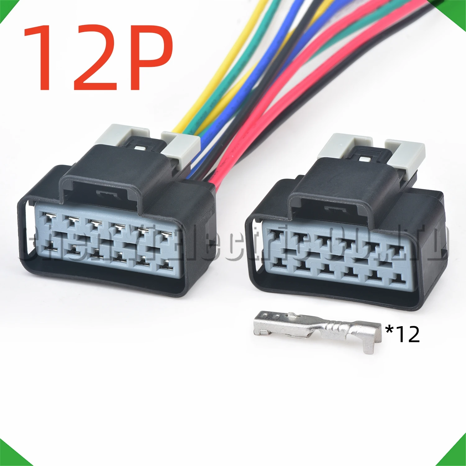 12 Pin Automotive Connectors Seat Heating Wire harness Plug 13523064 For Ford Raptor Mondeo Explorer Lincoln Mustang