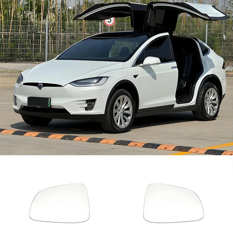 

Side mirror - Applicable For Tesla Model X models 16-23. Heated glass on the side mirror.