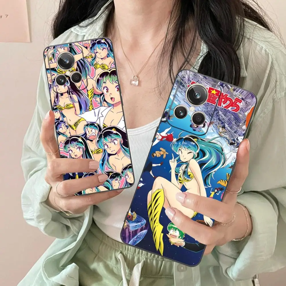 

Чехол для мобильного телефона Urusei Yatsura Lum для Realme 15 14 13 12 11 10 9 Pro Plus T i Lite 5G, красочный чехол с принтом, красивый, роскошный