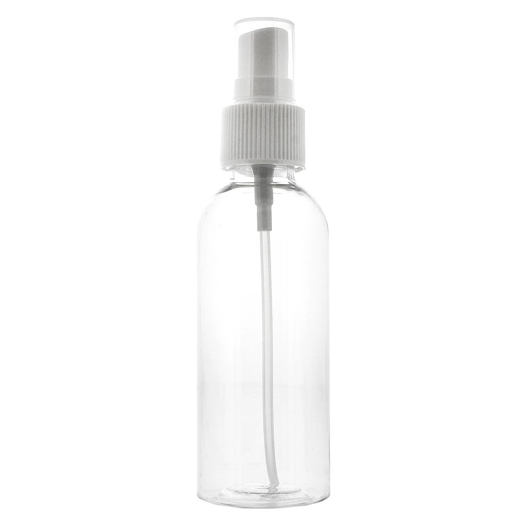 ABWR-36 Pack Fine Mist Clear Spray Bottles 120 Ml (4 Oz) With Pump Spray Cap, Reusable And Refillable Empty Plastic Bottles