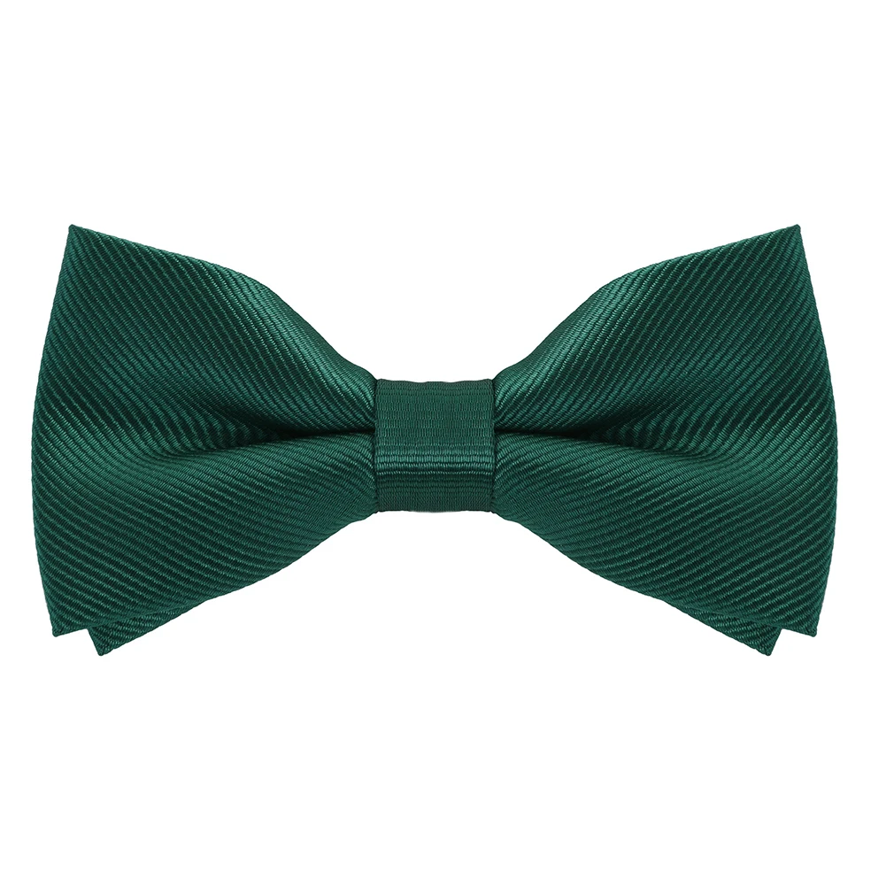 Bowtie Men Tie Solid Color Peppermint Green Haze Blue Royal Blue Bowtie Wedding Dress Shirt Match Color Fashion Butterfly Female