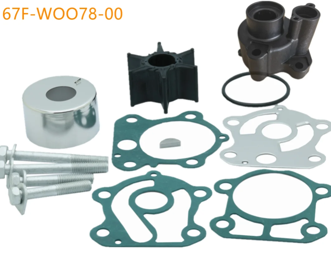 

SHCTR Water Pump & Impeller Kit for OEM 67F-W0078-00,Sierra 18-3451,75/80/90/100HP