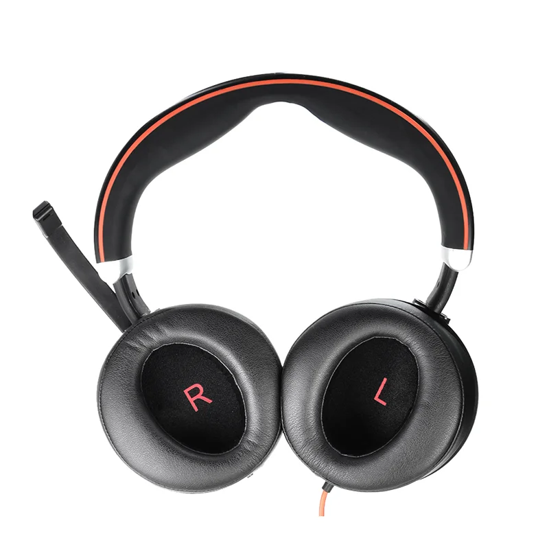 Almohadillas de repuesto para auriculares Jabra Evolve 80 UC, Evolve 80 MS, funda de almohadilla para auriculares, 2 uds.