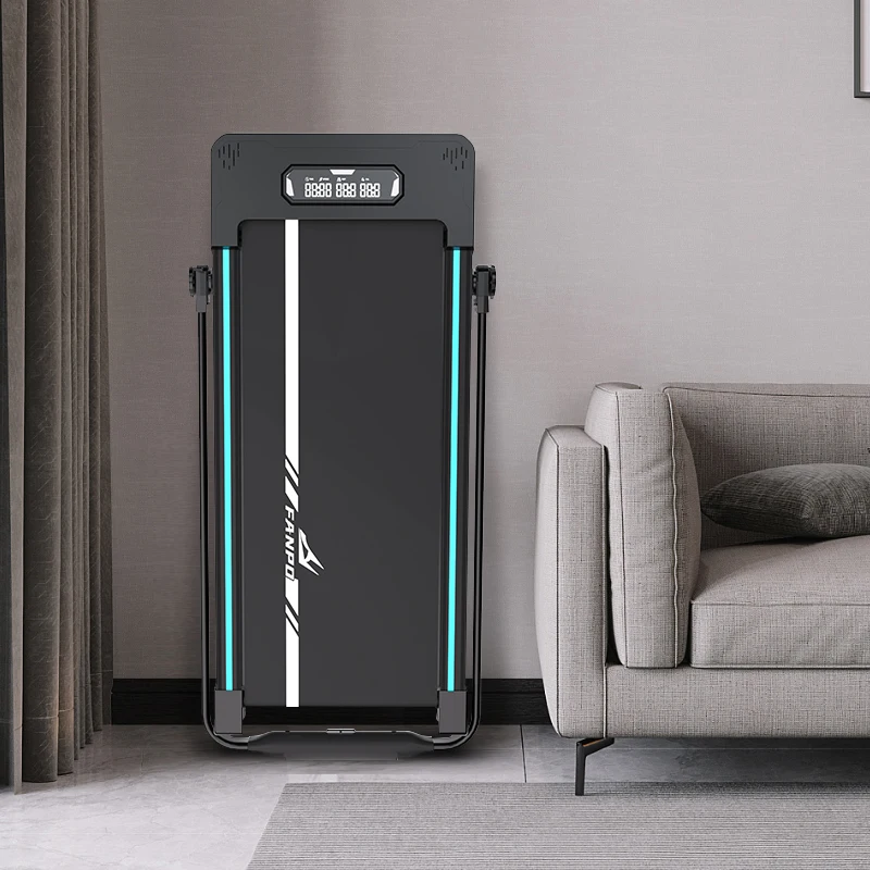 2025 Esteira elétrica de poupança de energia doméstica com display LED Almofada de caminhada dobrável multifuncional silenciosa para link de aplicativo