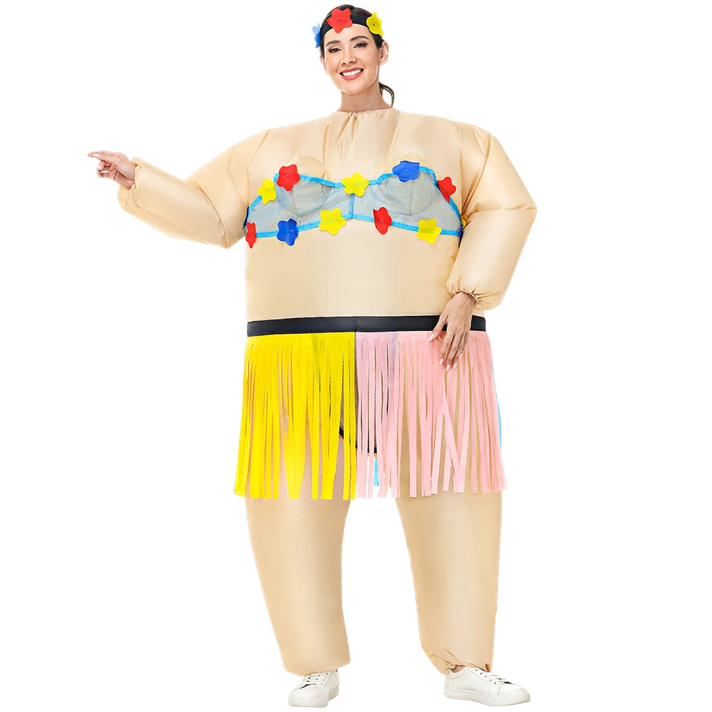 Anime Ballet Dans Opblaasbare Kostuums Grappig Fancy Halloween Party Cosplay Kostuum Ballerina Jurk Verjaardagscadeaus Pakken
