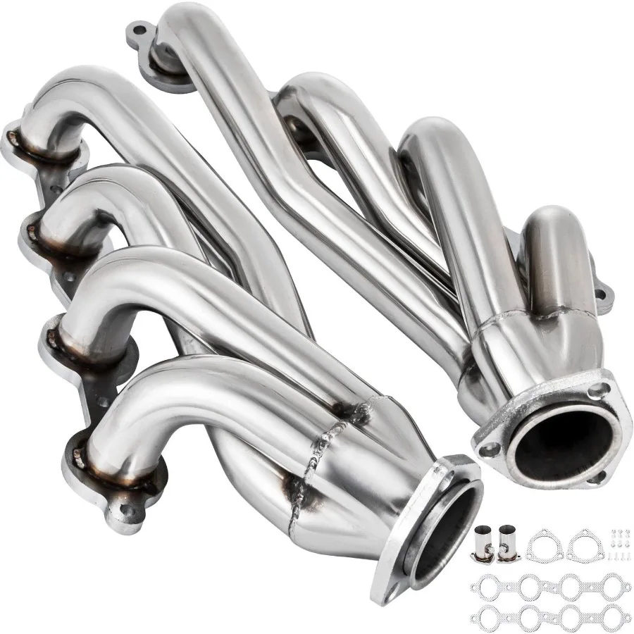 

Exhaust er Set 1 5 8 Exhaust Turbo ers Stainless Steel Exhaust Manifold ers Shorty Engine Conversion LS Swap Exhaust ers for C