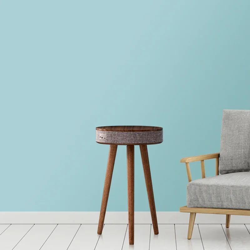 Intelligent Coffee Table with HIFI Bluetooth Speaker Wireless Charging Living Room Side Table with Stereo Audio Mini Tea Table