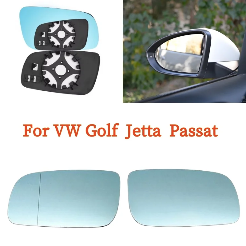 

Applicable to Volkswagen Passat B5, Bora Golf 4,Jetta Santana, rearview mirror plates, blue mirrors, OEM1J1 857 521, 1J1 857 522