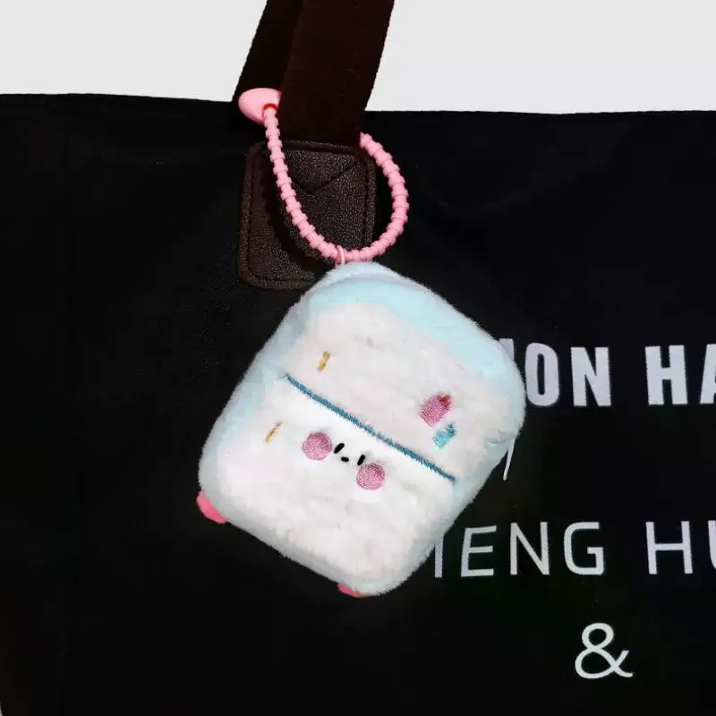 لطيف الكرتون أفخم مكيف الهواء الثلاجة مروحة قلادة محفظة نسائية للعملات المعدنية المفاتيح Kawaii الإبداعية على ظهره قلادة الملحقات