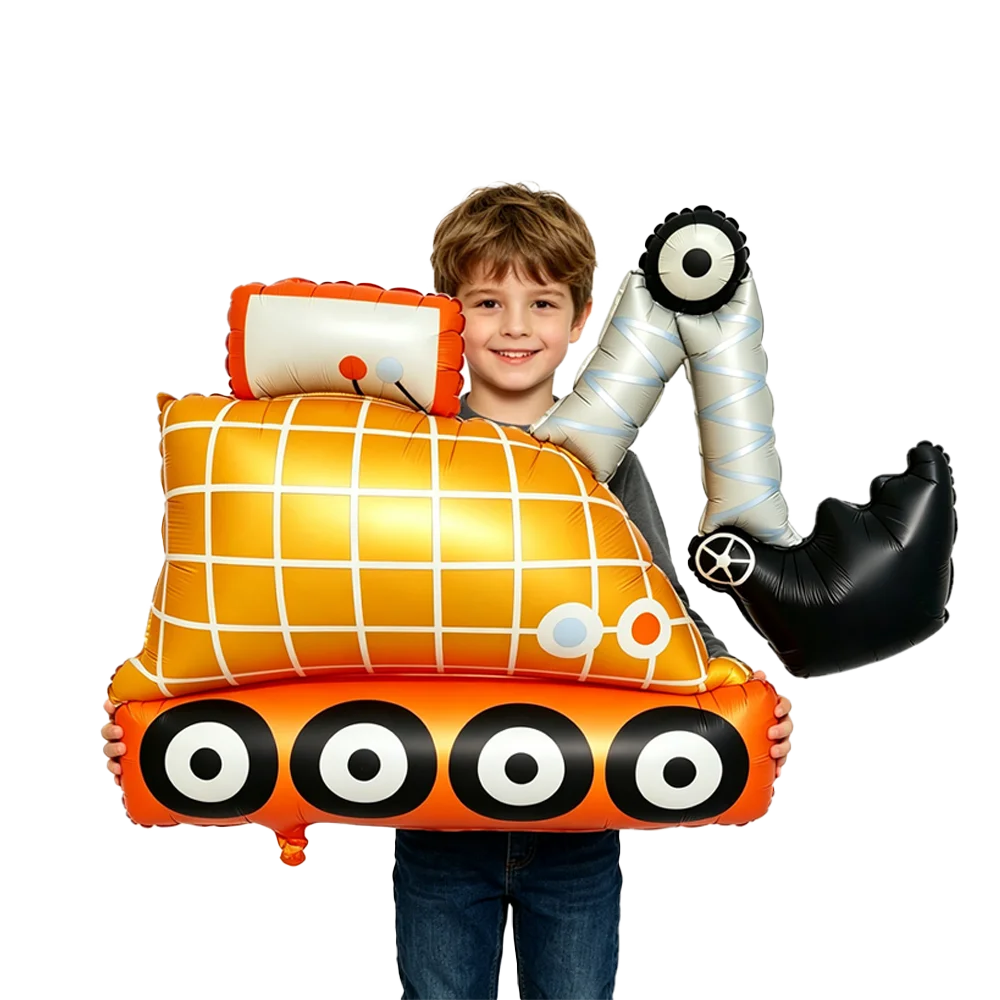 İnşaat Kamyonu Partisi Alüminy - Lighting Mcqueen Decor incelemesi ve fiyatı