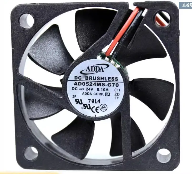 

ADDA DC 12V 2.20A 80x80x38mm 4-Wire DC 24V 0.10A 50x50x10mm 2-Wire Server Cooling Fan