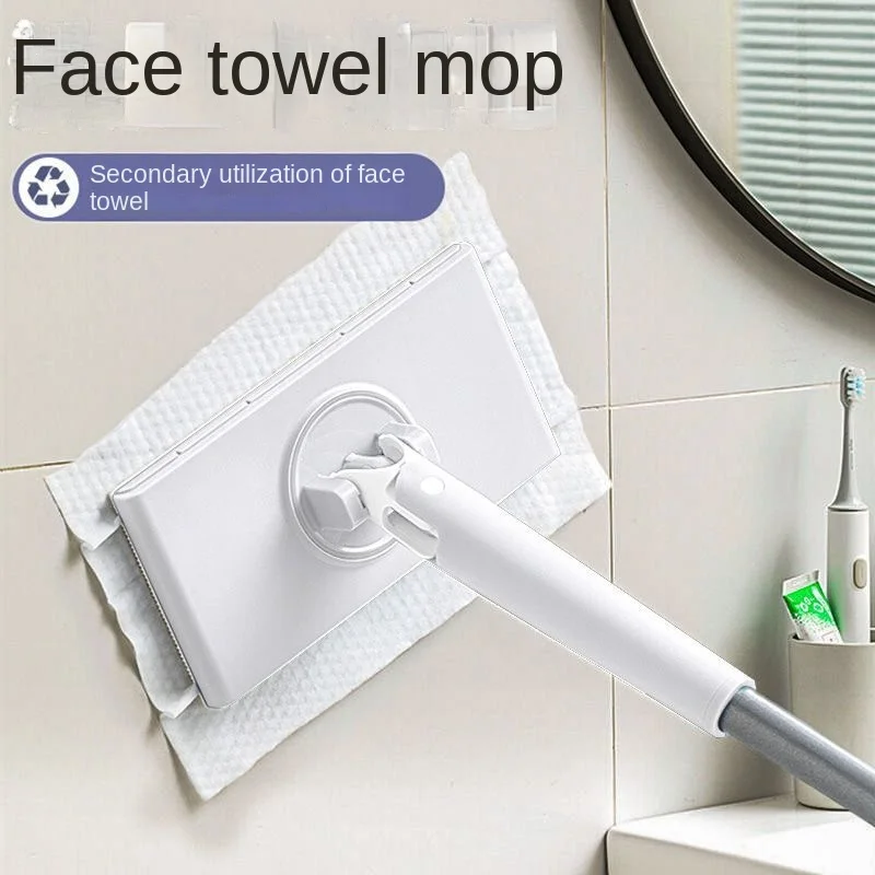 Electrostatic Dust Removal Mop Facial Towel Disposable No Water Wash Household Glass Cabinet One Mop Floor Cleaning Tool Bedroom