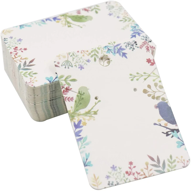 30pcs Leaf Earring Display Cards for Jewellery