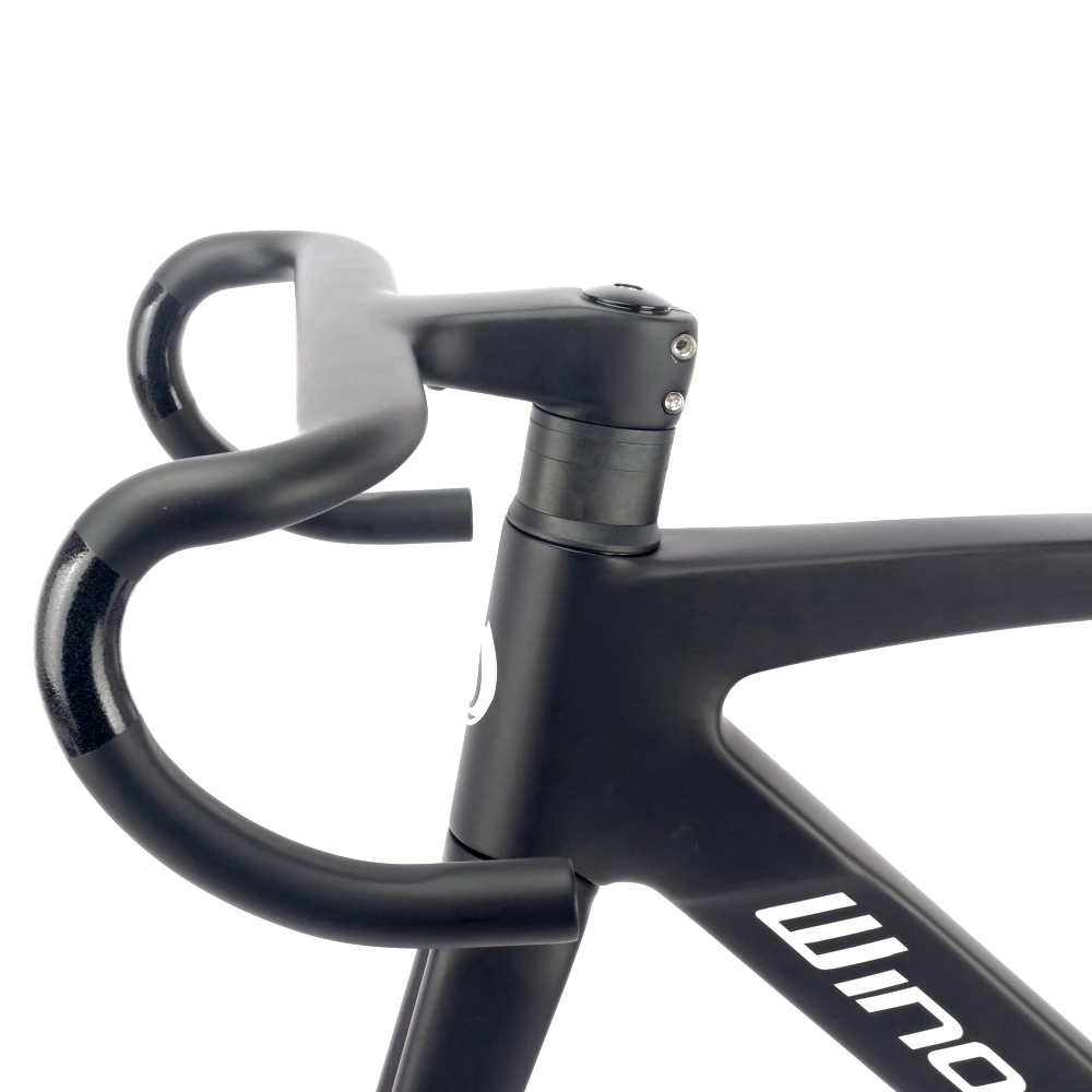 

New Design Road Bike Aviation Light Handlebar Inner Cable Compact All Carbon Integrated Handlebar