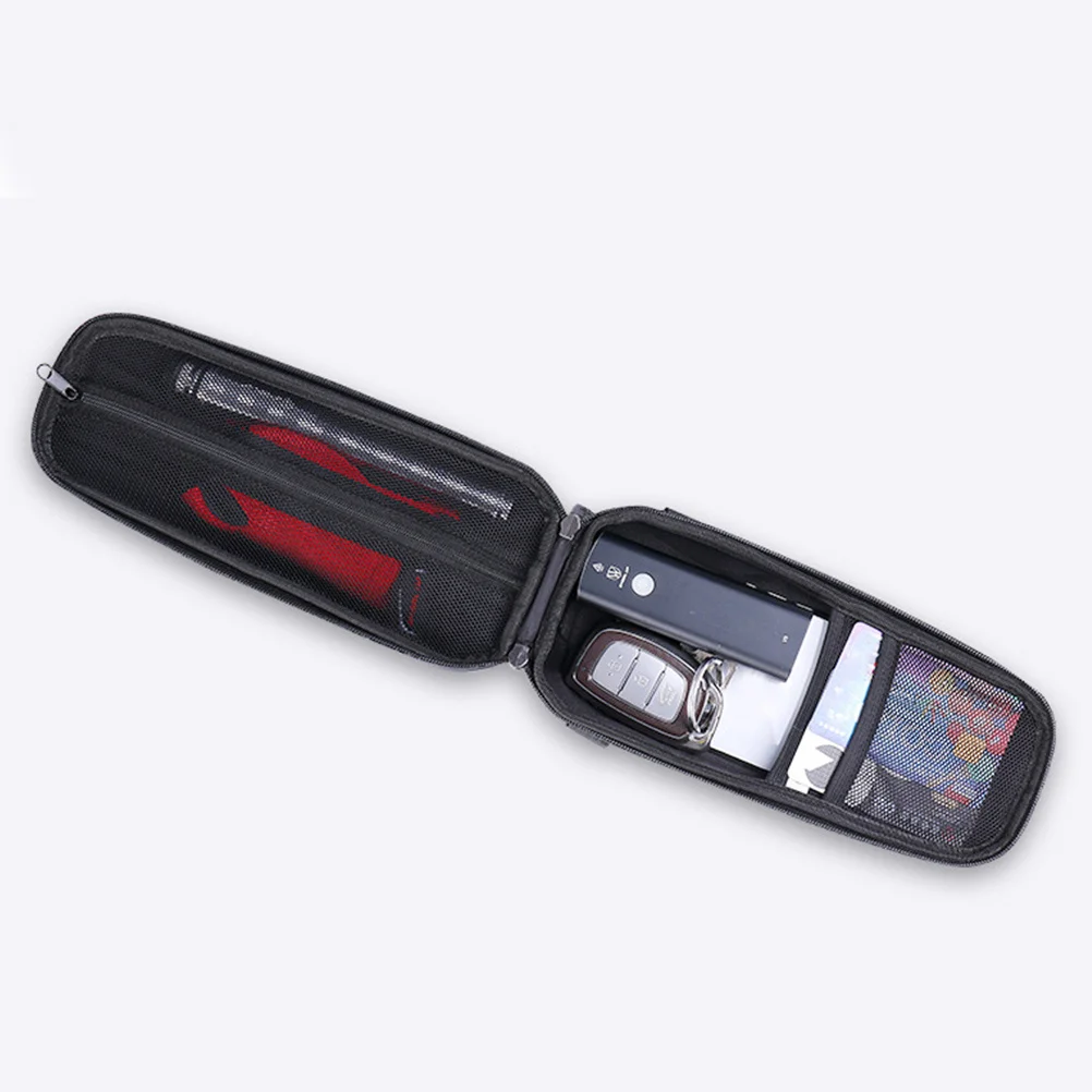 1Pcs Anti-Splashing Mountain Bike Front Beam Bag Large Size Shockproof Eva Upper Tube Phone Bag Weatherproof Cycling Accessory
