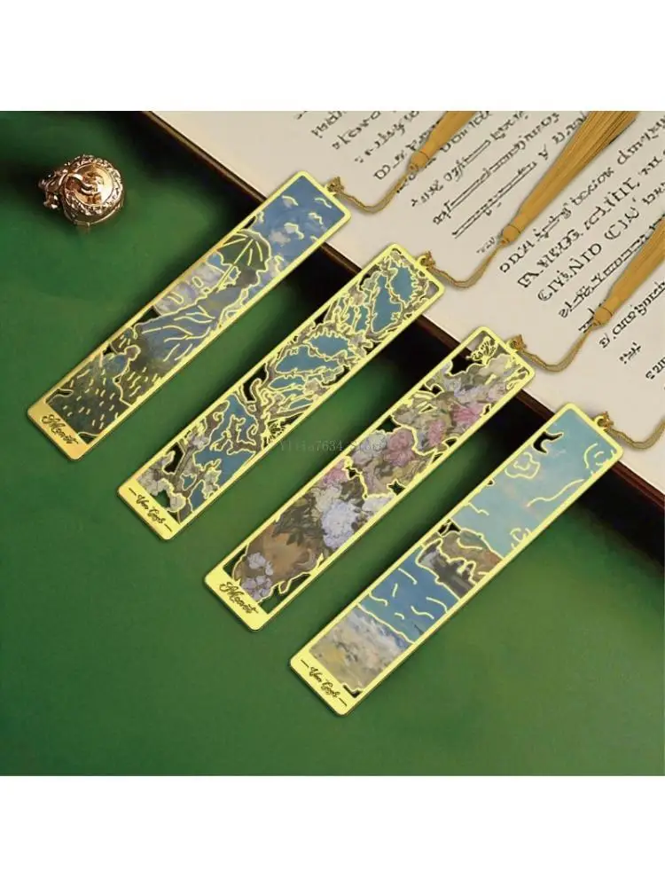 

Hollowed Flower Bookmarks Book Page Marker Page Divider for Book Lover Teacher