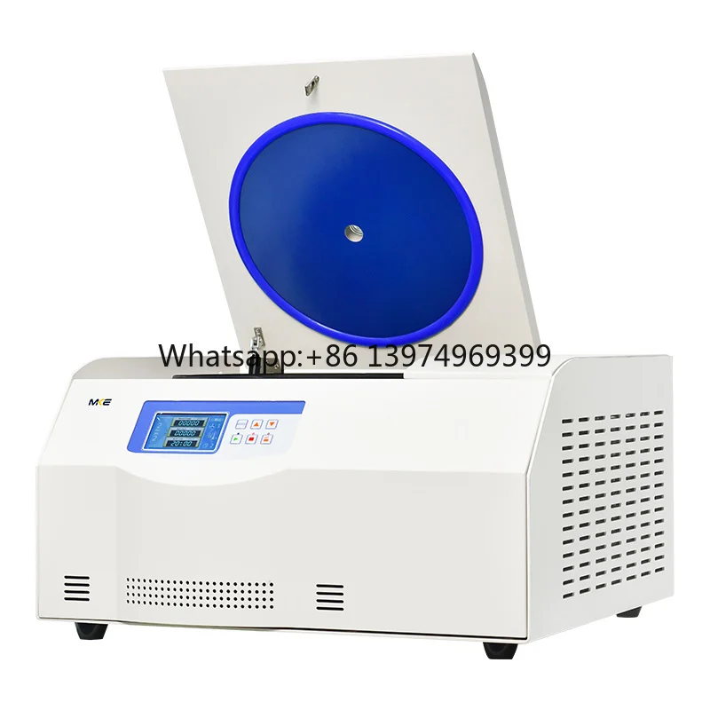 Máquina Centrífuga Refrigerada de Alta Velocidad para Mesa, Centrífuga Refrigerada de 250 ml