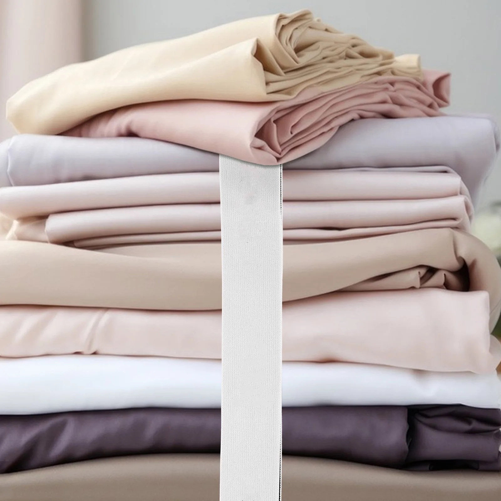 

4 Pcs Organizing Bed Sheet Storage Belt Ties Elastic Band Cleanse Organizer Bands Bedsheets