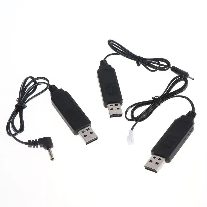 3.7V Li-ion USB Charging Cable Visual Indicator XH2.54 JST SM Plug for RC Quadcopter Adult Hobby Toys