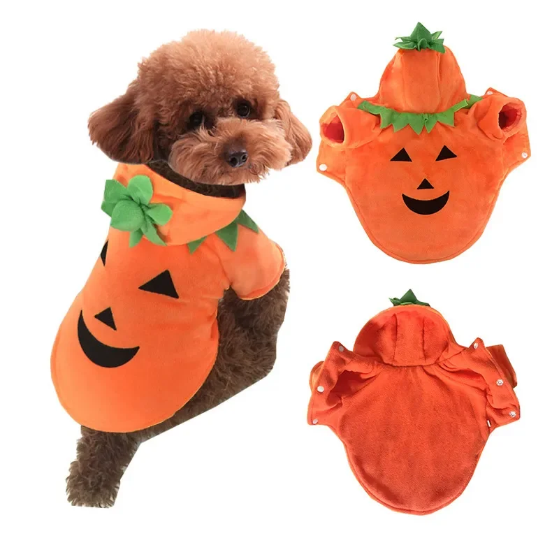 

Pumpkin Funny Clothes Cats Pet Clothes Home Furnishings Halloween Dog Fun Clothes Festivals Pet Dressing Supplies, Sweatshirts