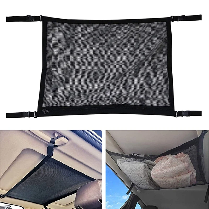 Car Interior Ceiling Luggage Net Car Storage Bag Cargo Net for Mercedes-Benz Vito W447 V-Class V260 Truck Parts