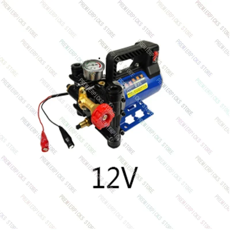 Electric High Pressure Pump Spraying Car Wash Irrigation Sprayer 12V/24V/60V/72V/220V Plunger Agricultural