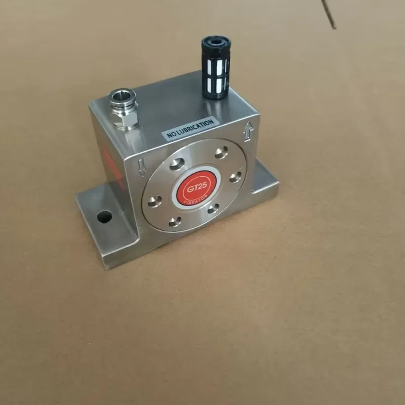 Quality Warranty Factory Produced Industrial Low Noise K20 K25 GT8 GT10 Gt-25 Turbine Stainless Steel Pneumatic Vibrator GT25